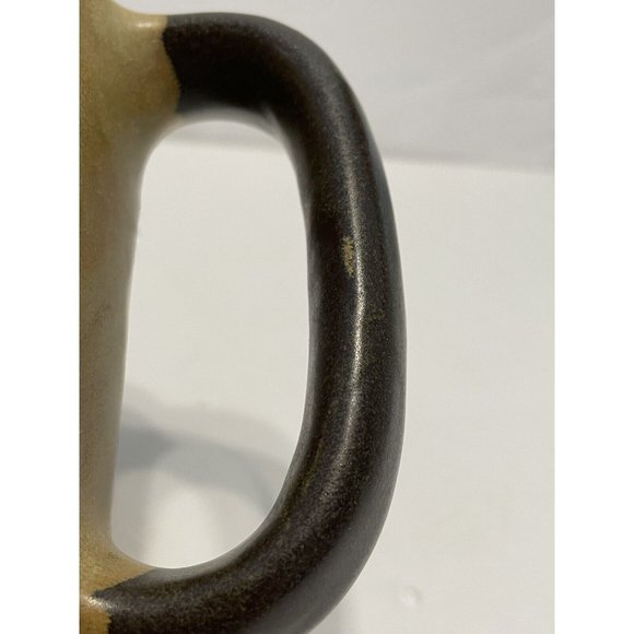 Mara of Mexico Brown Stoneware Coffee Mug Tea Cup Sun Energy Positivity Clarity - Picture 3 of 9